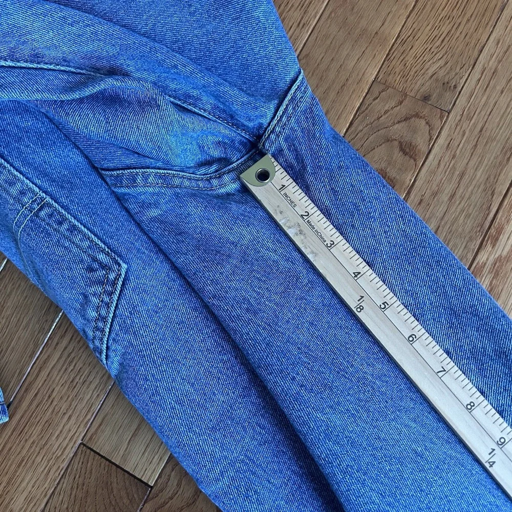 Levis 517 Men Size 40x32 (Actual 40x33) Stone Wash Bootcut Denim Jeans